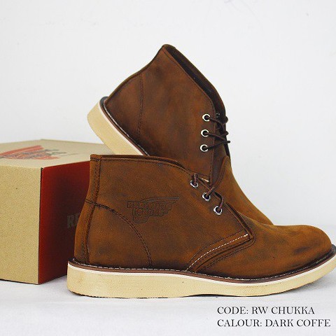 red wing suede chukka