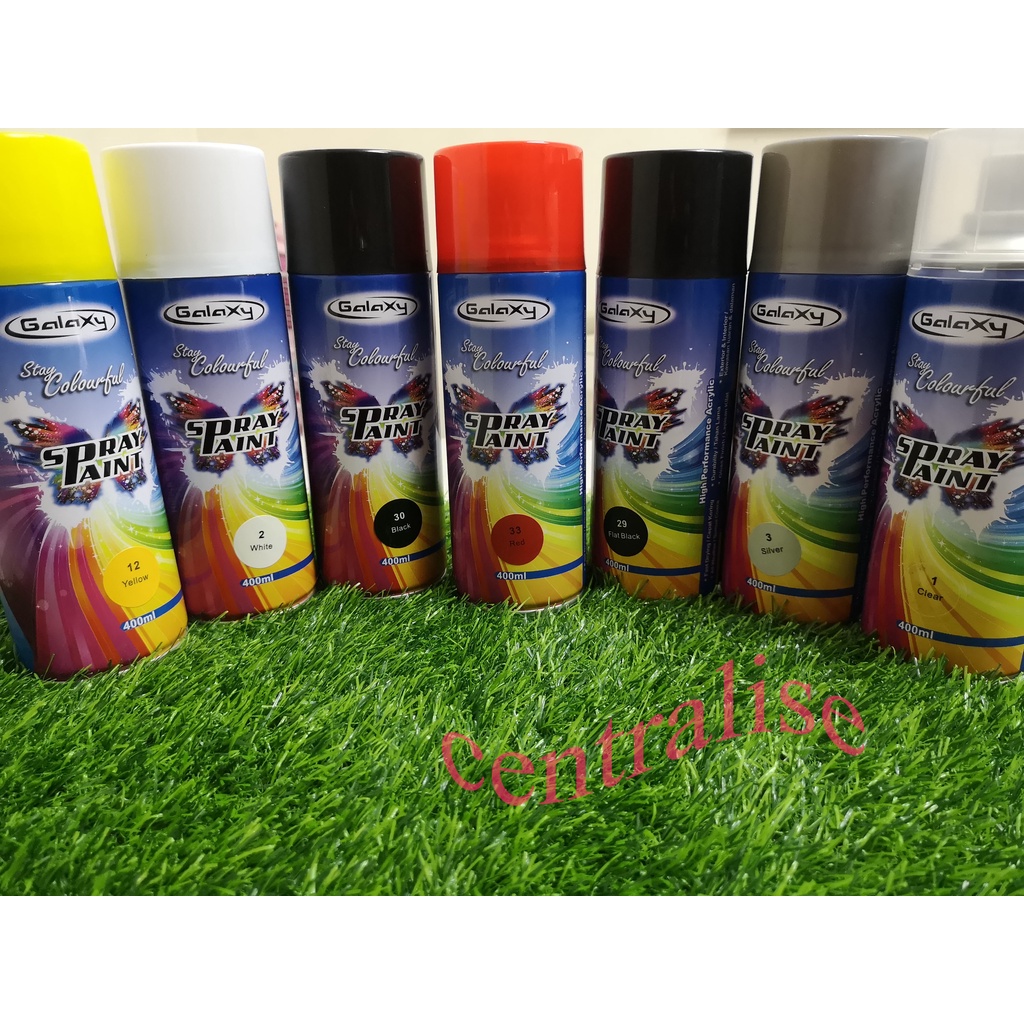 GALAXY Spray Paint 400ml Standard Colour Shopee Malaysia   2089ef36b70adc8f73c8373a5ac850ec