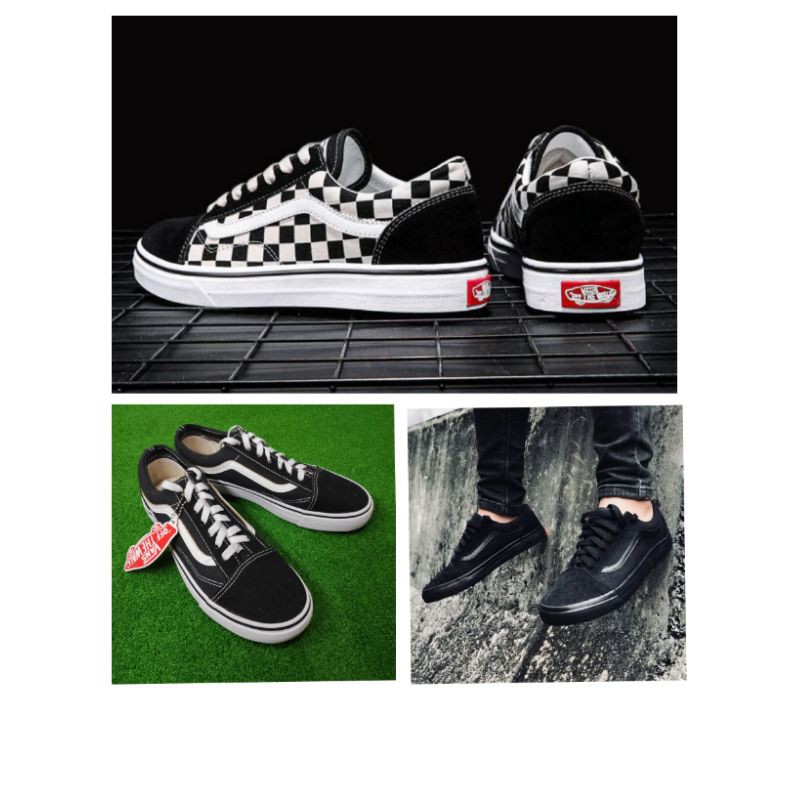 kasut vans all black