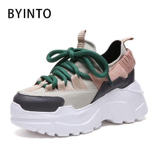 thick tennis shoes