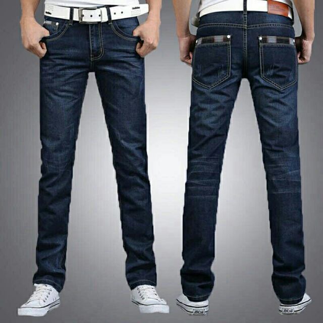 Size28-38 Seluar Jeans Lelaki Men's Jeans Skinny Fit Denim Pants ...