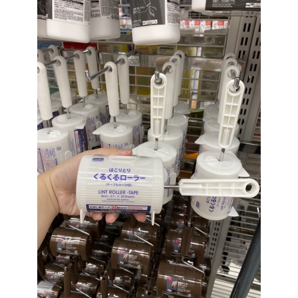 Daiso Mini Lint Roller Shopee Malaysia