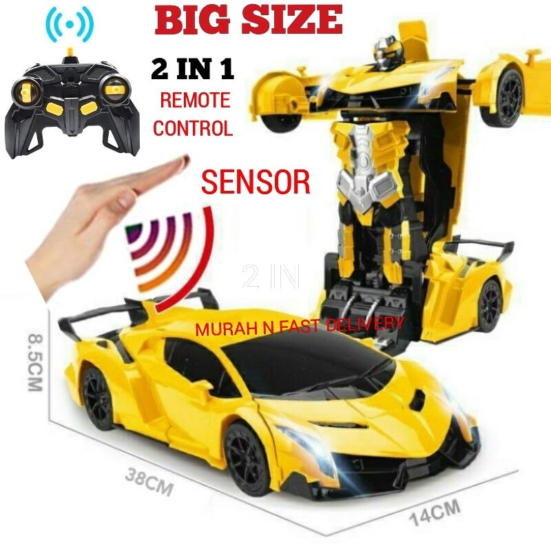 Remote Control Transform Robot Car 