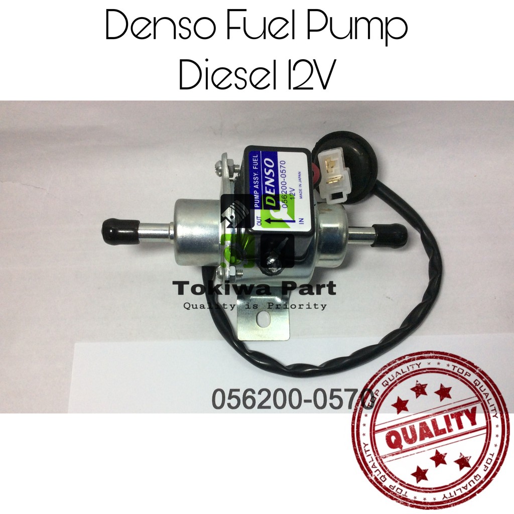 Genuine Denso 12v Electric Fuel Pump Car For Gasoline Diesel Inline Petrol Universal Pam Shopee Malaysia