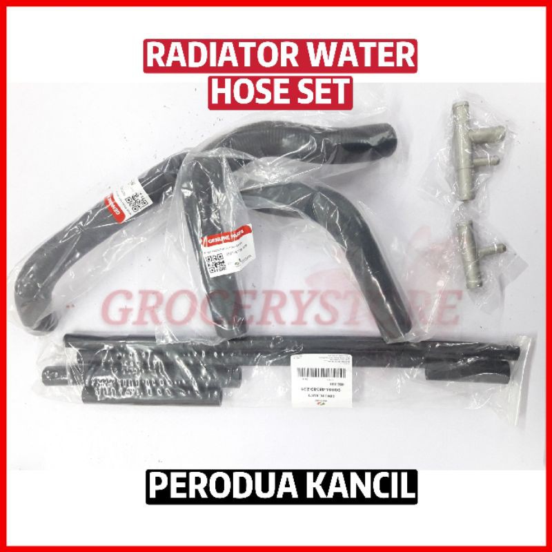 Radiator Water Hose Set (Original) Perodua Kancil 660 850 (By Pass Hose