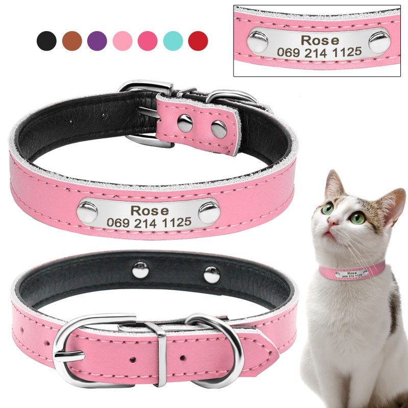 personalized cat collars