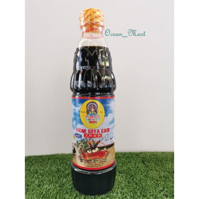 Kicap Soya Cair Ayam Piru 630ml/ Ayam Piru Brand Light Soy Sauce 630ml