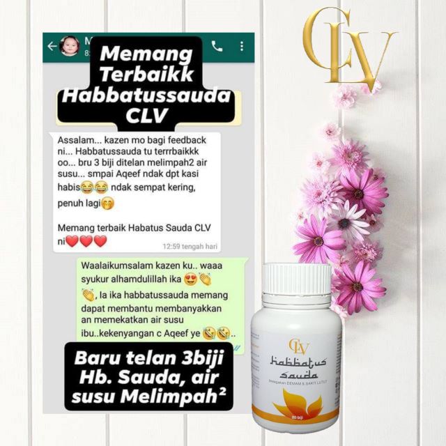 Buy CLV Habbatus Sauda 80biji  SeeTracker Malaysia