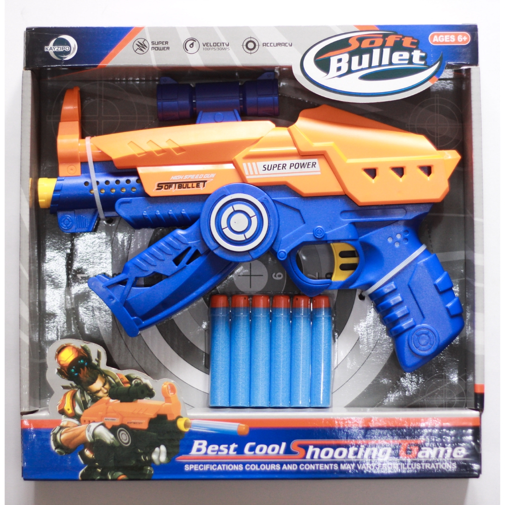 soft bullet gun toy