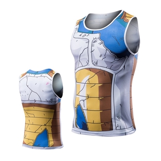 Vegeta Compression Vest Tops Men Fitness Breathable Quick - after the flash hoodie w bulletproof vest roblox