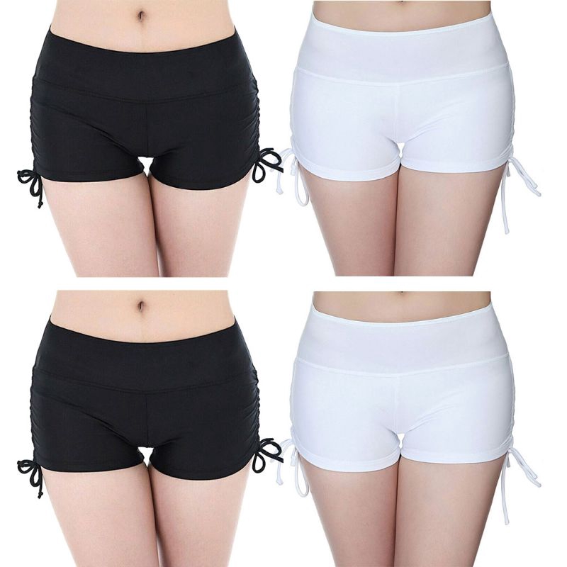 tummy control swim shorts