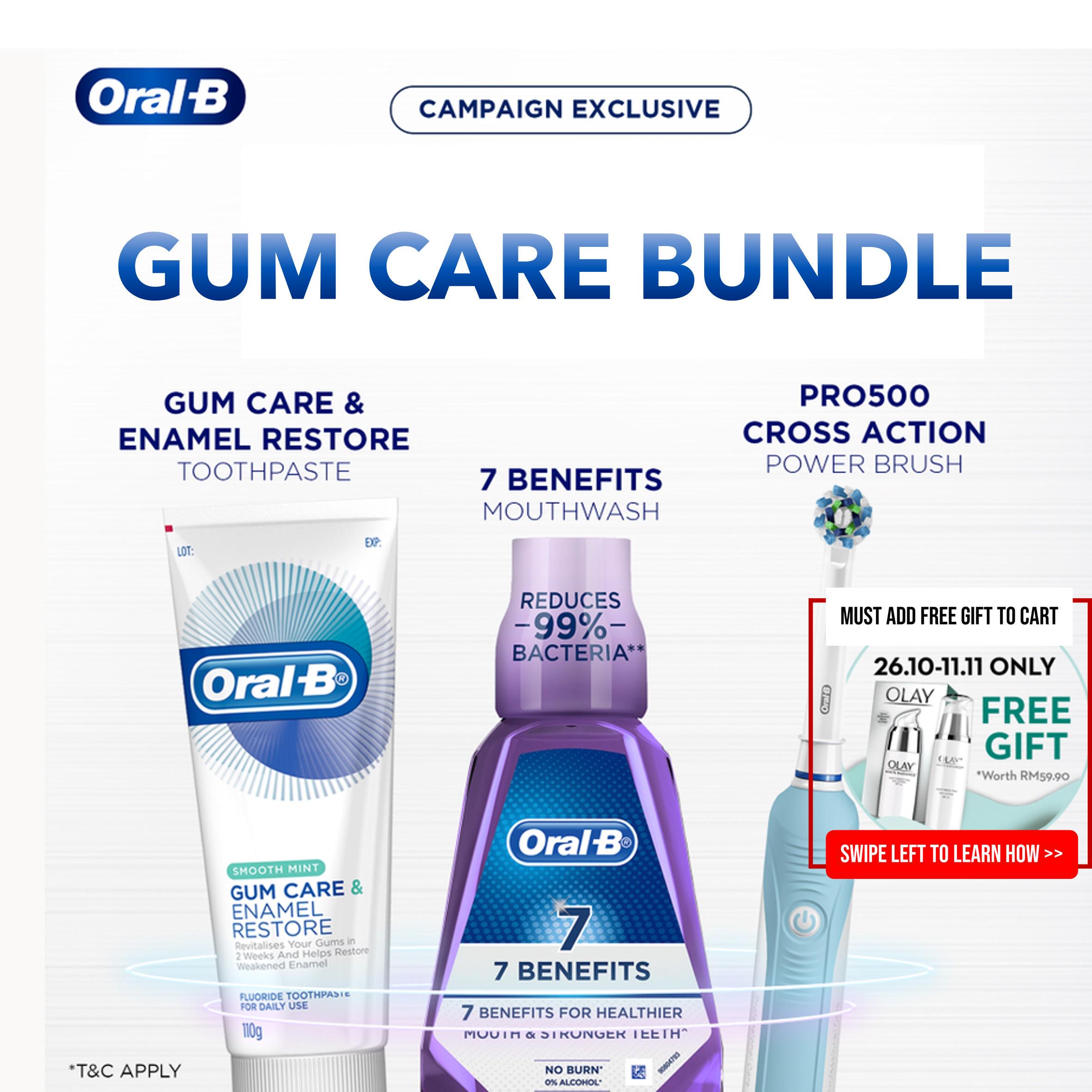 [Campaign Exclusive] Oral- B Gum Care Bundle | Shopee Malaysia