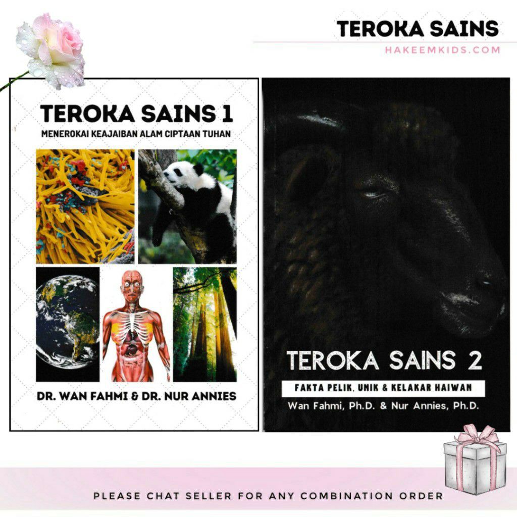 READY STOCK BUKU BACAAN ILMIAH TEROKA SAINS HAIWAN DAN ALAM SEKITAR