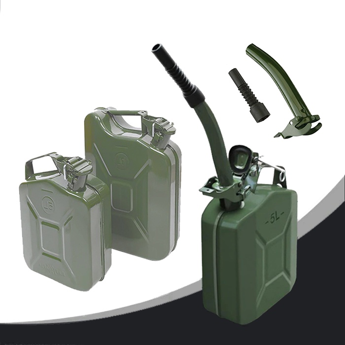 Collab 5/10/20L Metal Jerry Can Safety Locking Pin Gasoline tank Oil tank Petrol tank Fuel Tank