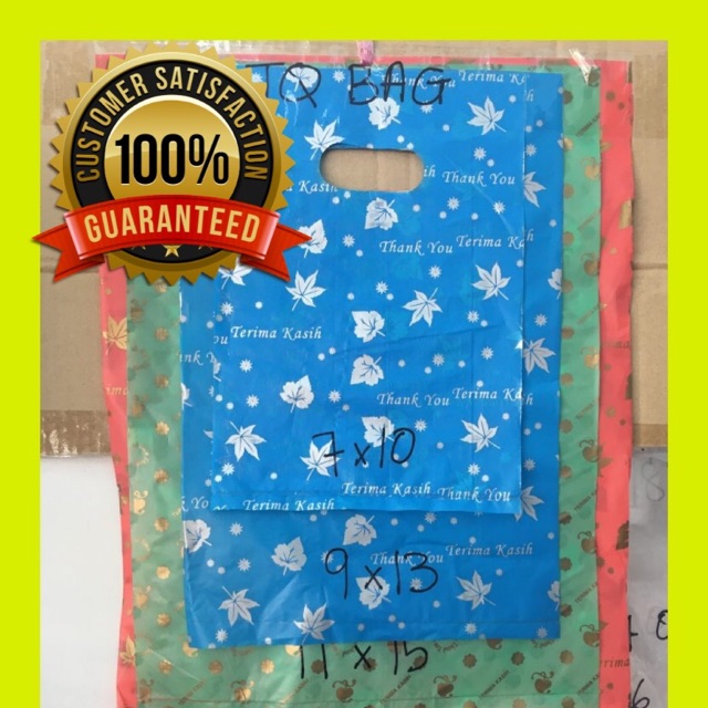 Sale Thank You Plastic Bag Plastik Bag Terima Kasih Fnepackagingstore Shopee Malaysia