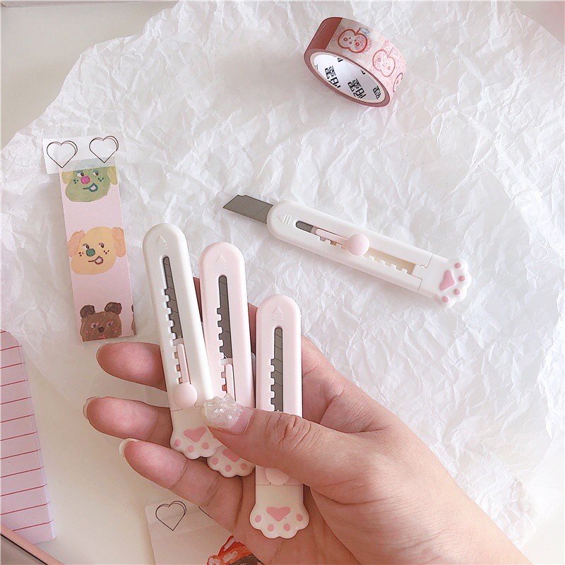 Mini Cutter Knife Parcel Cat Claw Knife Art Cutter Office School