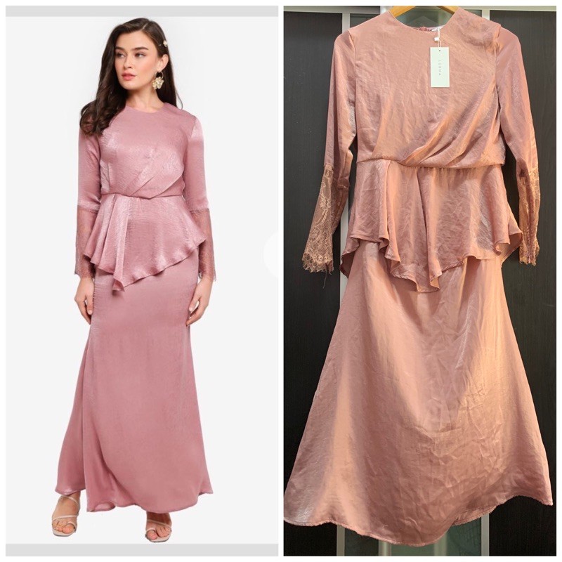 Baju Kurung Preloved Murah Lubna Shopee Malaysia