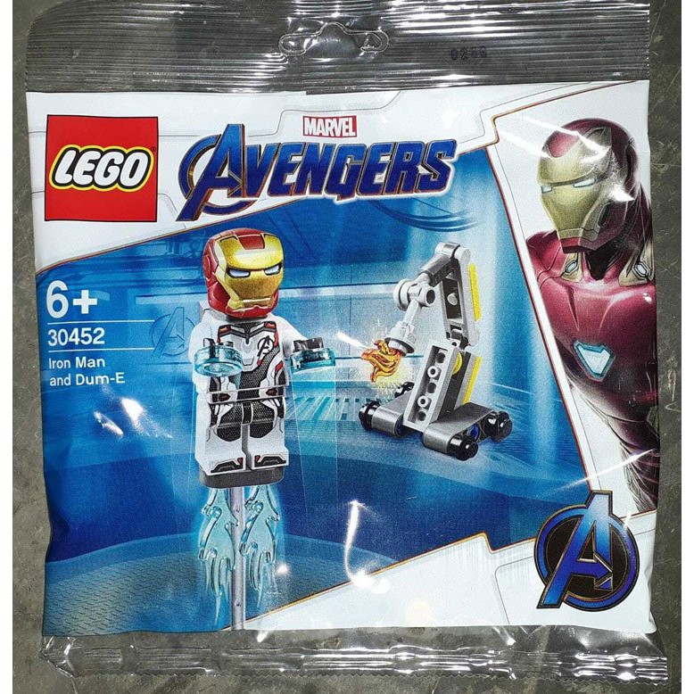 Avengers 3x LEGO 30452 Iron Man and Dum-E Polybag Superhelden NEU OVP! Marvel 