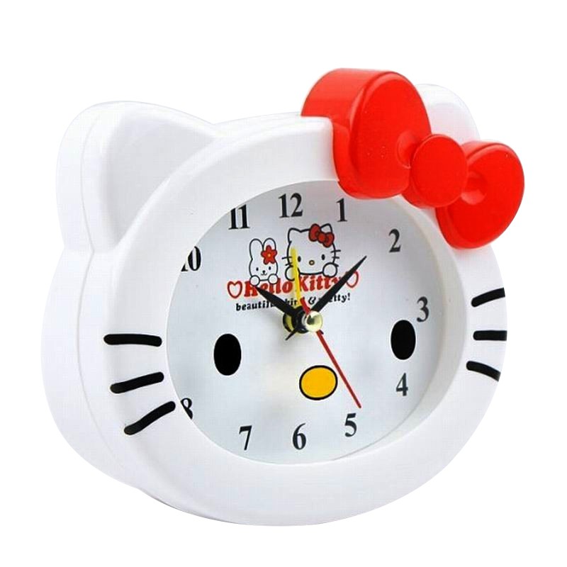 Hello Kitty Alarm Clock Table Desk Clocks For Kids | Shopee Malaysia