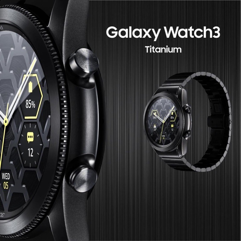 Samsung Galaxy Watch Watch3 Titanium R840 45mm 1 Year Samsung Malaysia Warranty Jam Pintar Smart Watches Shopee Malaysia