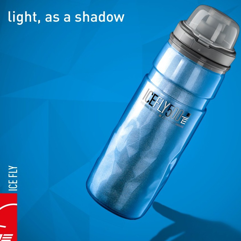 Elite Ice Fly 500ml 2 Hour Thermal Water Bottle Clear Elite Ice Fly 500ml 2 Hour Thermal Water Bottle Clear