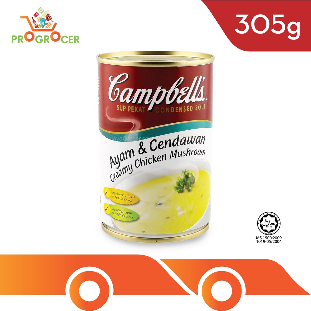 CAMPBELL'S Condensed Soup Creamy Chicken Mushroom 300g | Shopee Malaysia