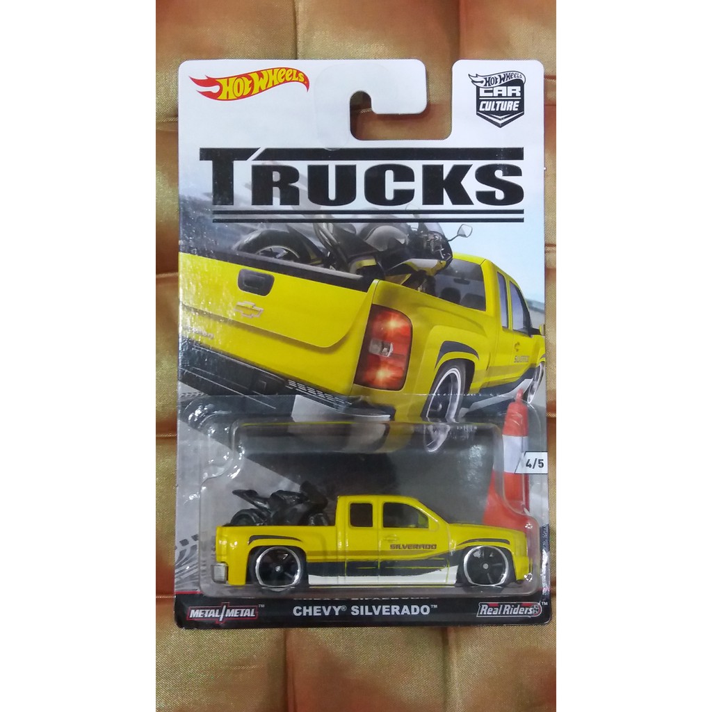 Hot Wheels Chevy Silverado Trucks Car Culture Series Shopee Malaysia 9017