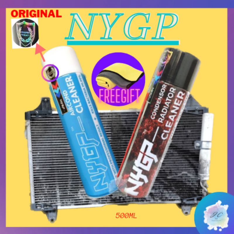 NYGP Air Conditioner Cooling Coil Condenser Radiator Cleaner Car Air