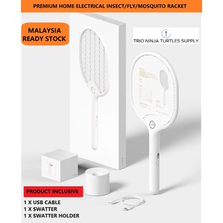 (READY STOCK) NINJA ELECTRIC INSECT FLY MOSQUITO SWATTER KILLER RACKET