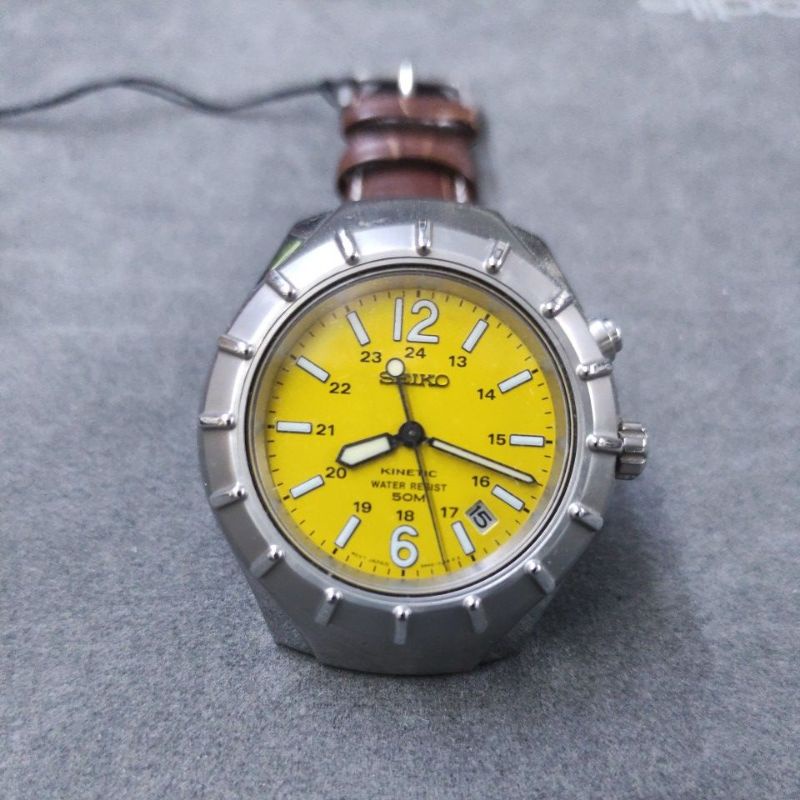 Seiko kinetic watches 5M42-0G50 | Shopee Malaysia