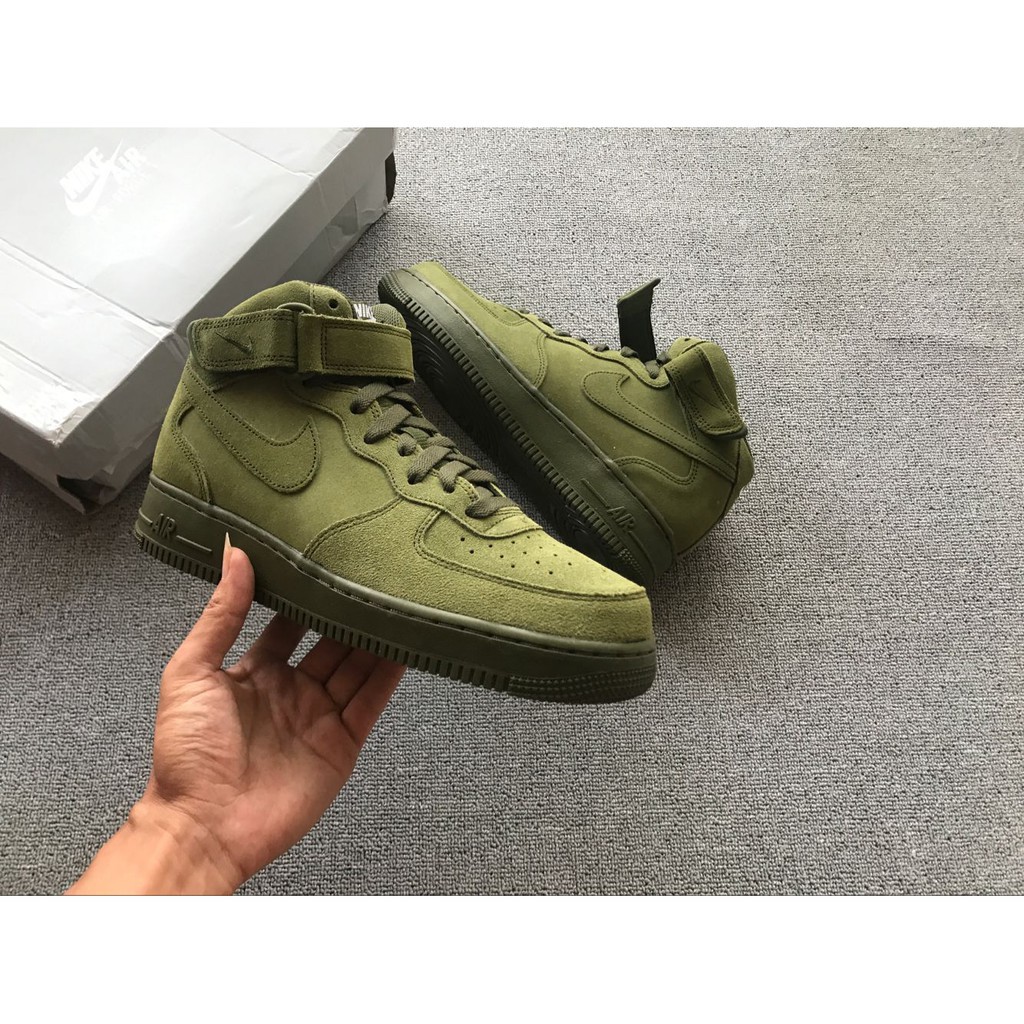 nike air force 1 mid 07 legion green