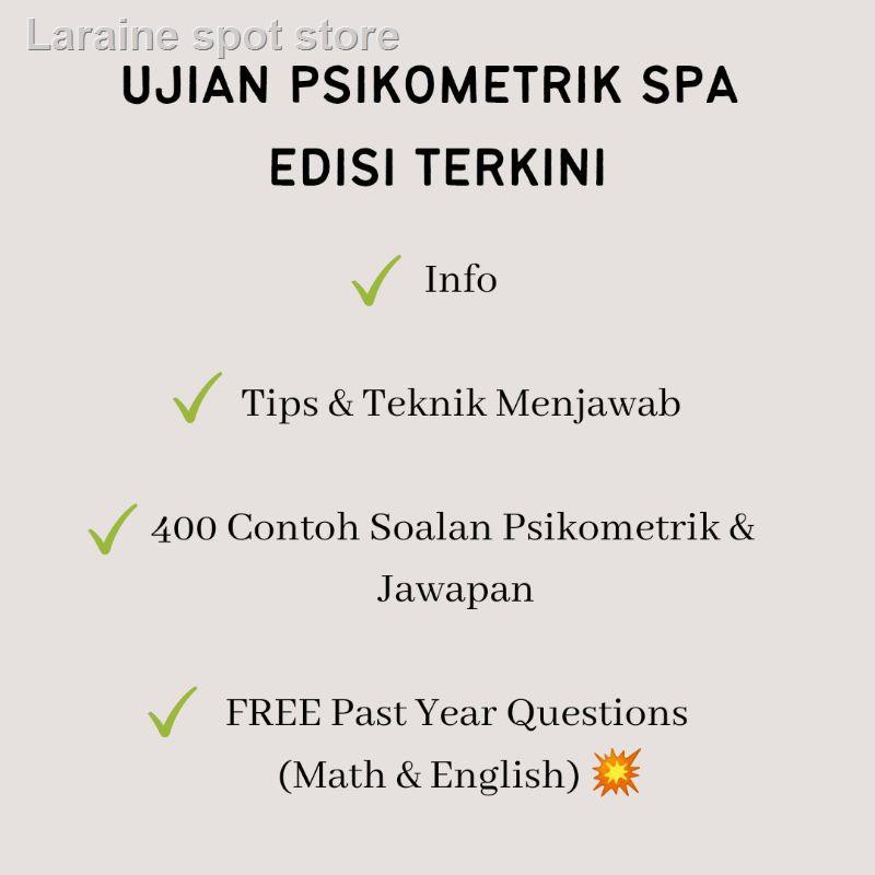 Soalan psikometrik spa