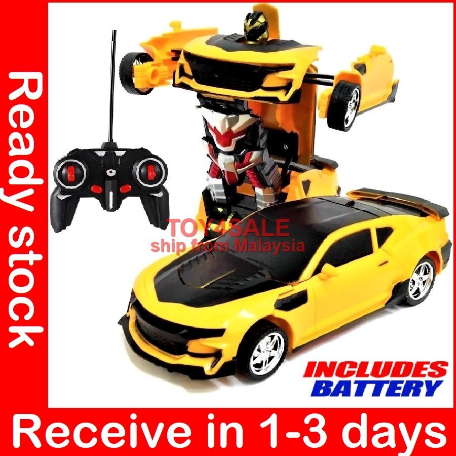 remote control car robot transformer