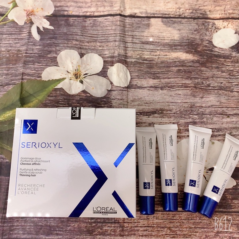 Loreal Serioxyl Glycolic Scalp Cleansing Treatment 15x15m Genuine Shopee Malaysia 6482