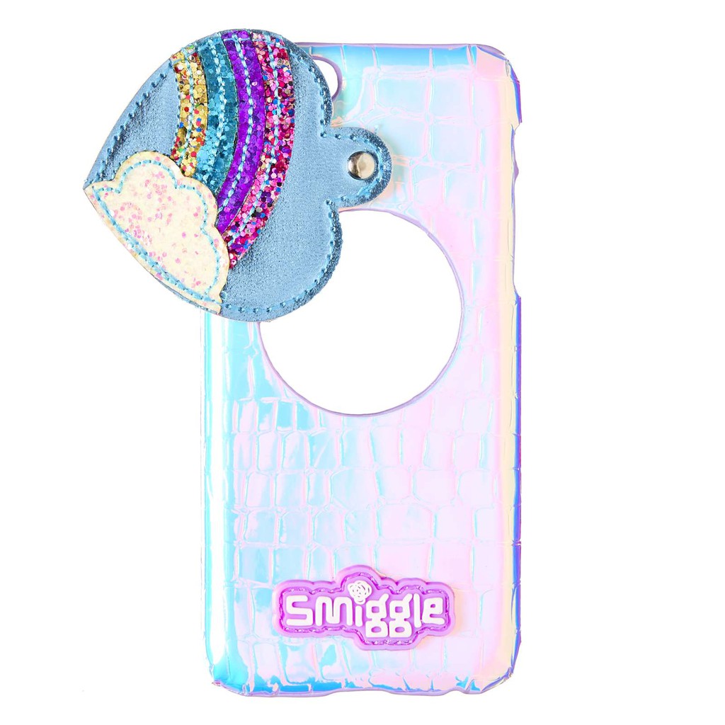 Smiggle Iphone 6 7 Mirror Phone Case Scented Perfume Lilac Glossy Glitter Shopee Malaysia