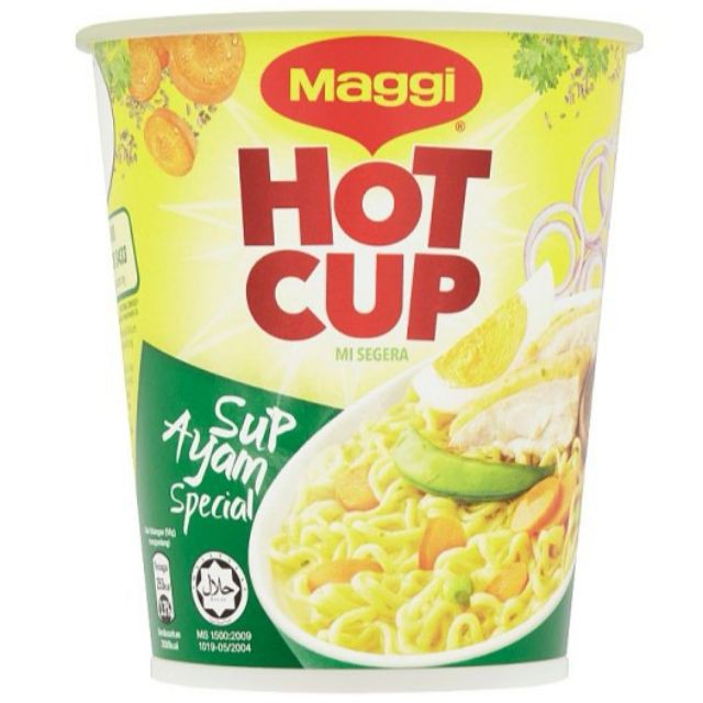 MAGGI HOT CUP AYAM 59G | Shopee Malaysia