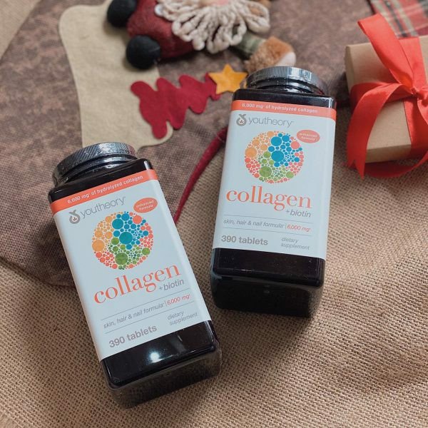 (With Terrible As Gift) Youtheory Biotin Collagen Supplement Tablets