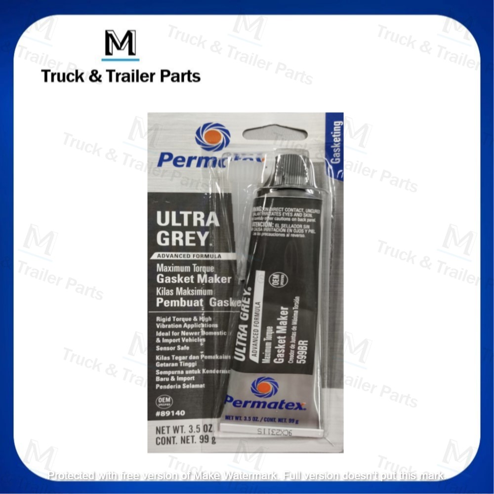PERMATEX ULTRA GREY GUM 99G GASKET MAKER (599BR) | Shopee Malaysia