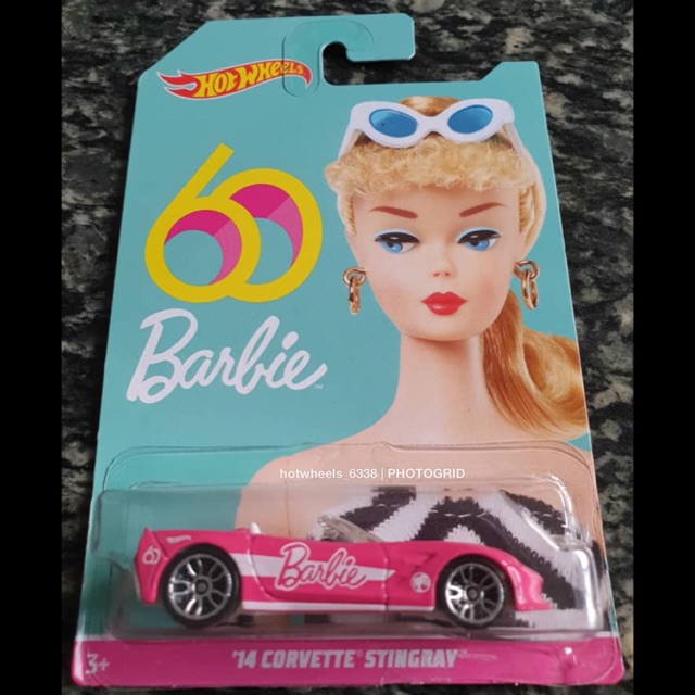 hot wheels barbie 60th