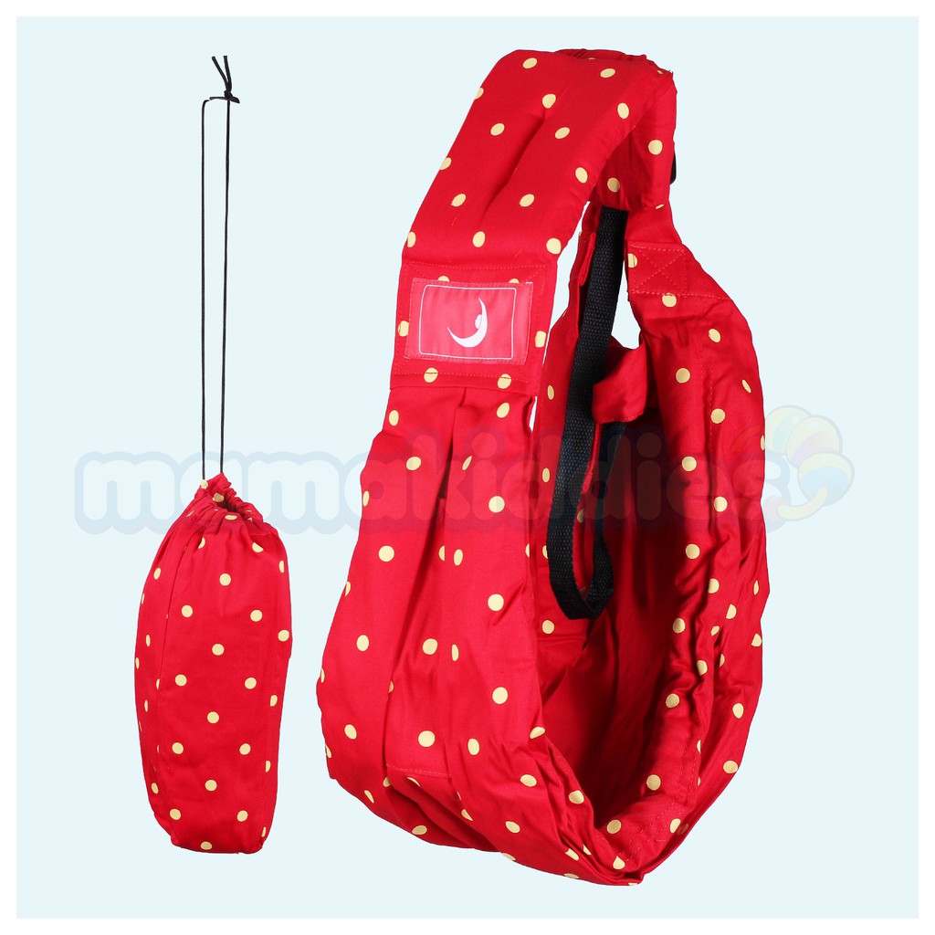 theBabasling Classic Baby Carrier New Colour POLKA DOT RED 3.5-15kg/0-2yrs 