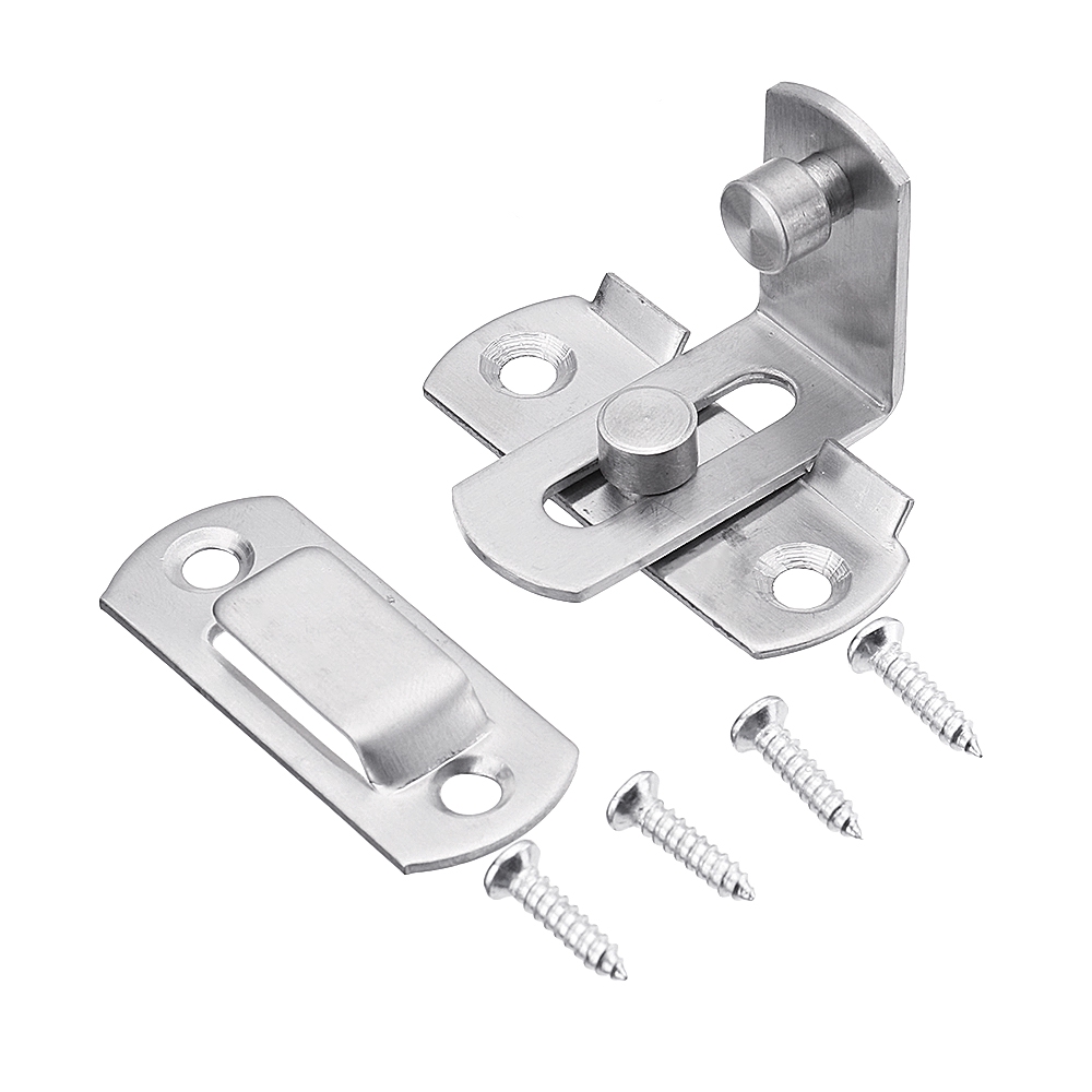 90 Degree Buckle Bolt Barn Door Lock Latch Hasp Sliding Door