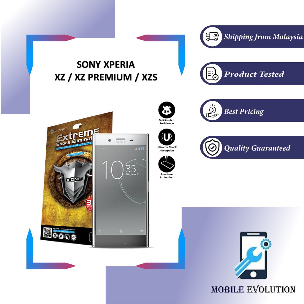 SONY XPERIA XZ / XZ PREMIUM / XZS XONE EXTREME SHOCK ELIMINATOR (Clear ...