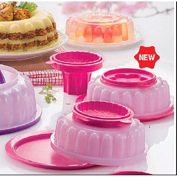 [FREE SHIPPING] TUPPERWARE Mini Ring N Serve (2) 600ml