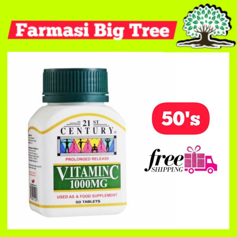 Buy 21st Century Vitamin C 1000mg Prolonged Release 50s Seetracker Malaysia