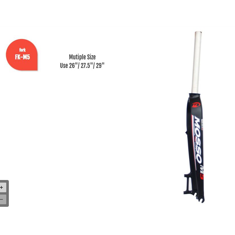 mosso m5 rigid fork