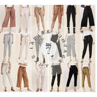 Buy Bundle Vintage Pant Women Black Seetracker Malaysia