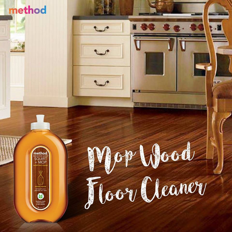 Method Squirt Mop Floor Cleaner For Wood Flooring 739ml