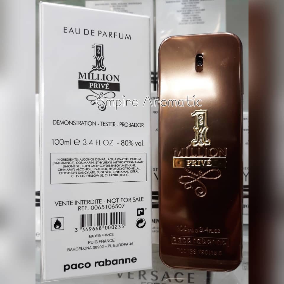 paco rabanne 1 million tester 100ml