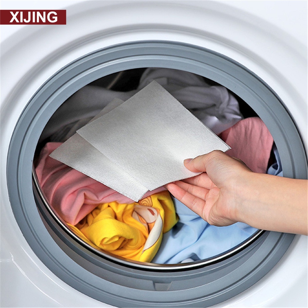 XJLaundry Color Catcher Absorption Sheet for Washing Machine Mixed