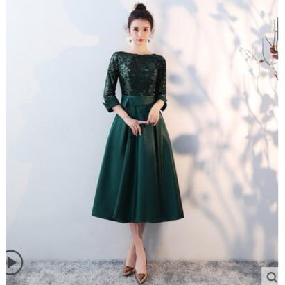 elegant midi dress for wedding